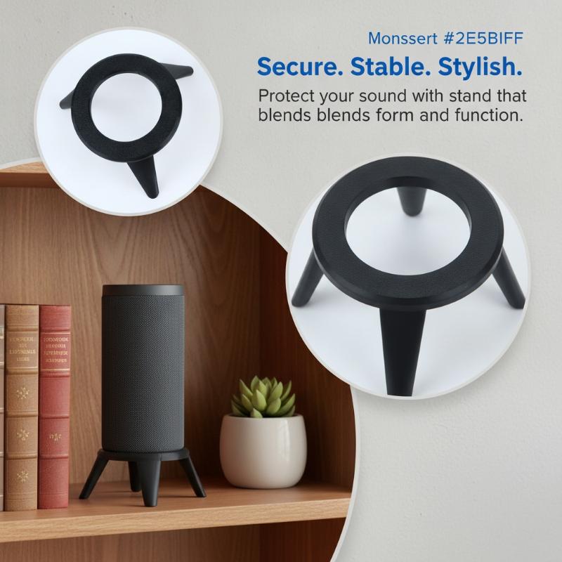 Speaker Stand Tripod - Kratzfester Kunststoffständer für HomePod Mini, stabiler