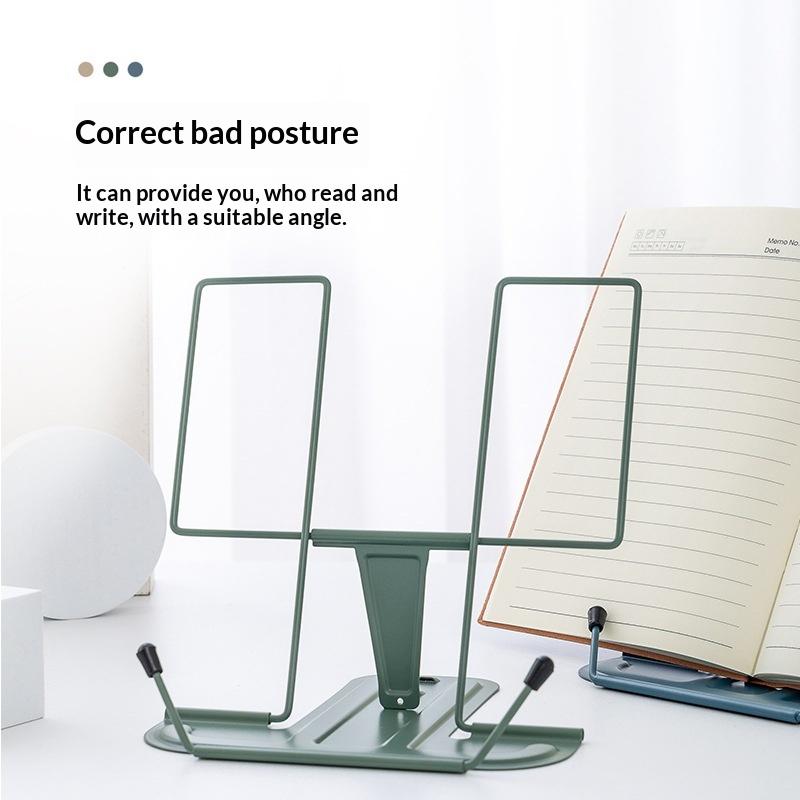 Music Stand Folding - Neuer einfacher Lese-Ständer aus Metall, stabil