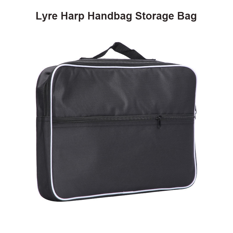 Music Stand Folding - Lyra-Harfen-Tasche 16/19/24 Saiten Universelle Lyra-Harfen-Aufbewahrungstasche Praktische
