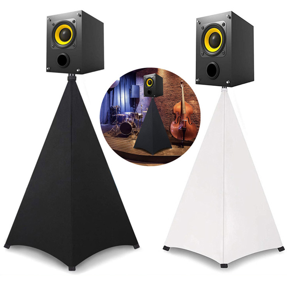 Speaker Stand Tripod - DJ-Lichtständer-Abdeckung Universelle Stativabdeckung Höhenflexibel Dehnbar Bodenausrüstung