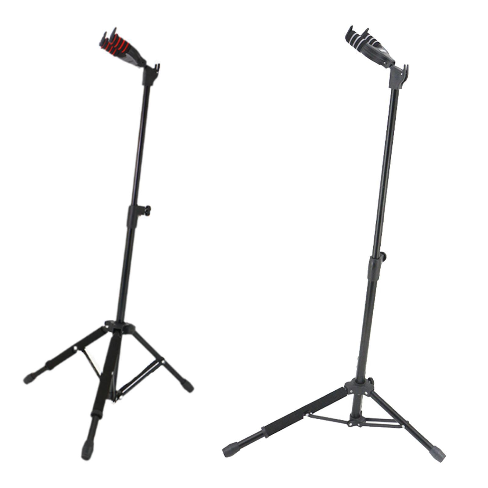 Music Stand Folding - Gitarrenständerhalter, vertikale Unterstützung mit rutschfestem Gummi,