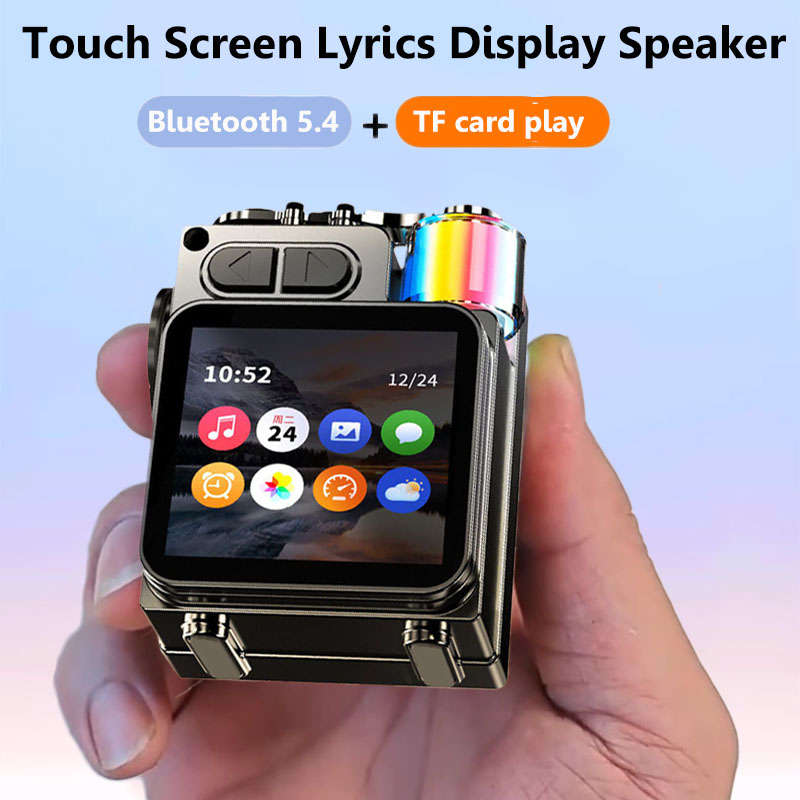 Audio Music Player App - Smart Touch Screen Bluetooth Lautsprecher Mini