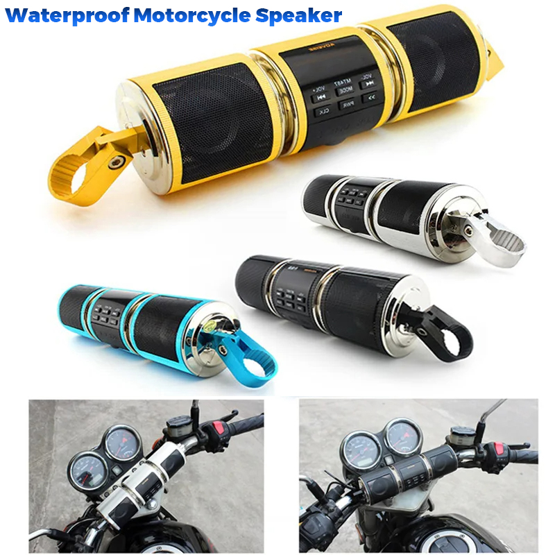 Audio Music To Mp3 - Motorrad Audio FM Radio AUX USB