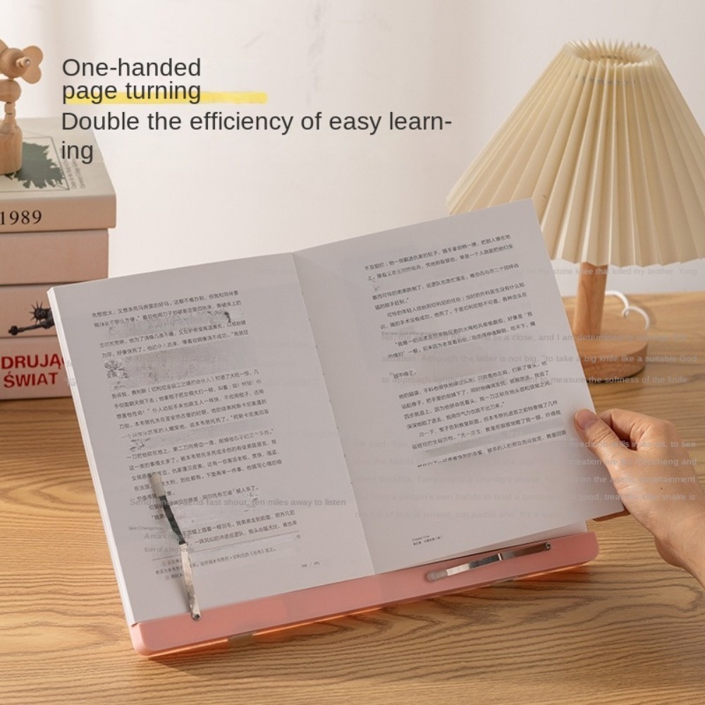 Music Stand Folding - Neuer verstellbarer Buchstützenständer, zusammenklappbar, tragbar, Lesebuchständer,