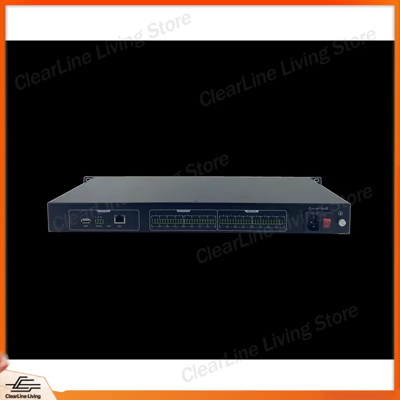 Audio Music Effect - 8-Kanal DSP Digitaler Audio-Prozessor Professioneller Stereo-Bühnen-Equalizer