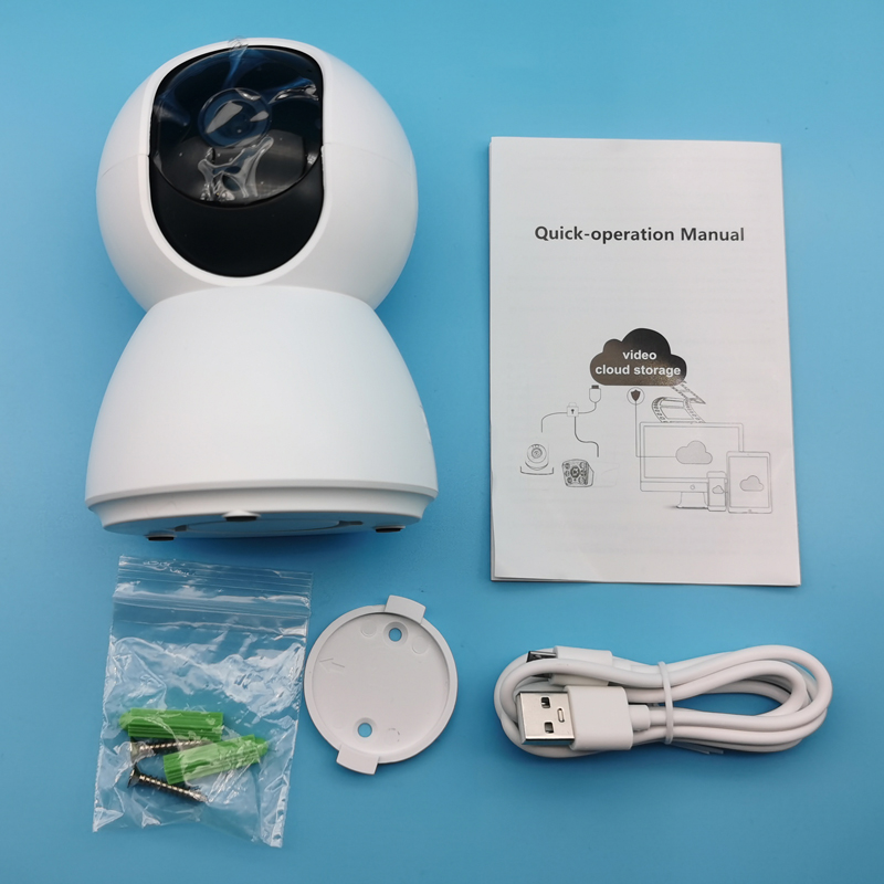 Audio Hd Music - Tuya 2MP Smart IP-Kamera Überwachungs-PTZ-Kamera 2,4G