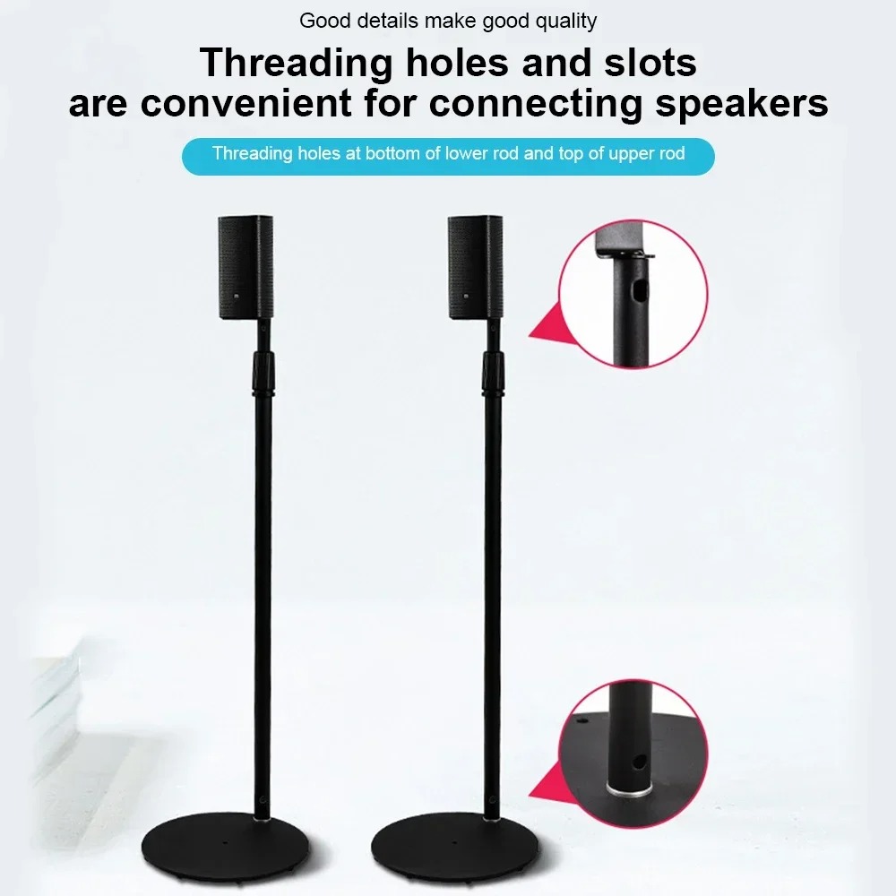 Speaker Stand Tripod - 2 Stück Lautsprecher-Bodenständer für Samsung Q990D