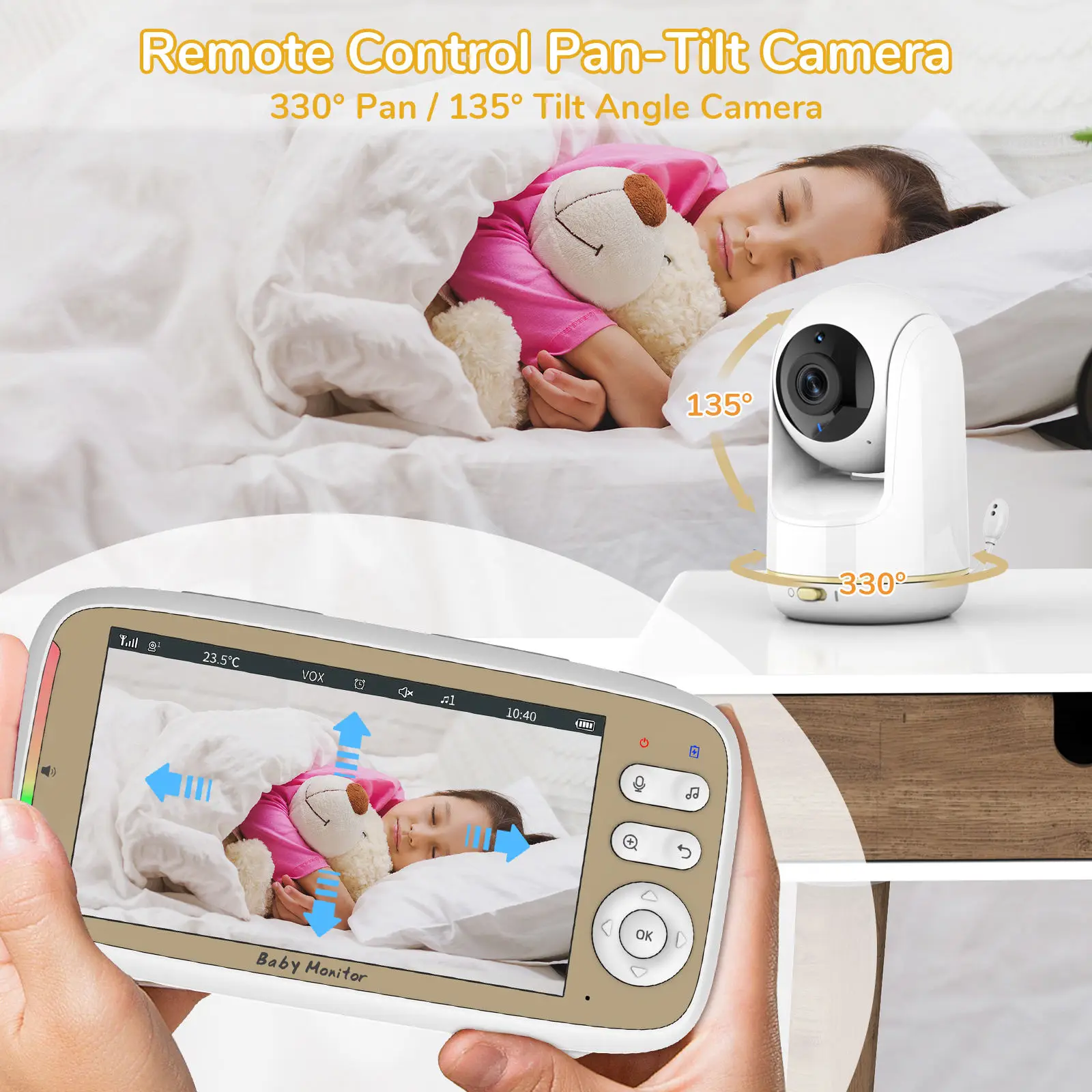 VB803 PRO Baby Monitor, mit 2p – Audio Hd Music Bewertung und Preis