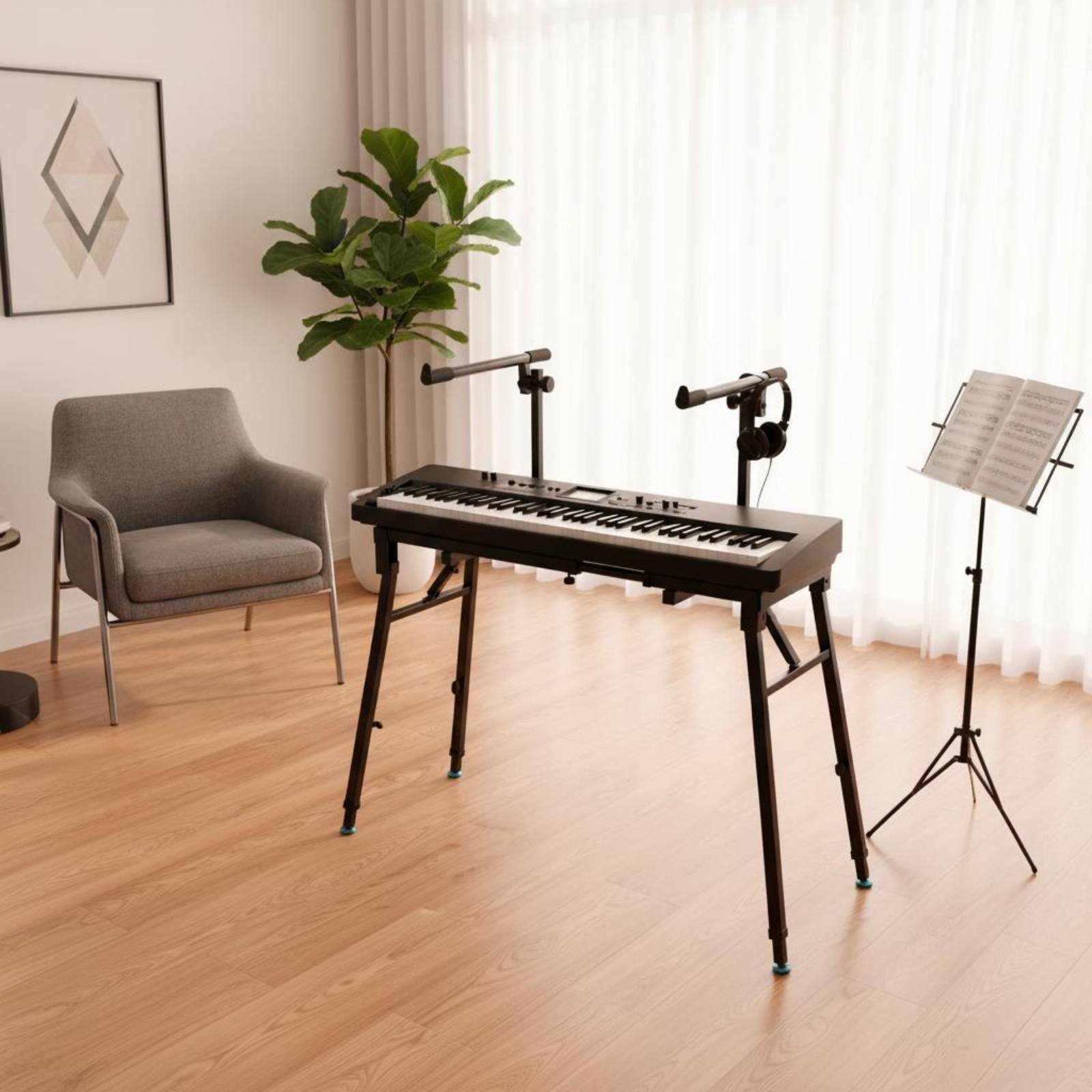 Klappbarer Keyboard-Ständer, t – Music Stand Folding Bewertung und Preis