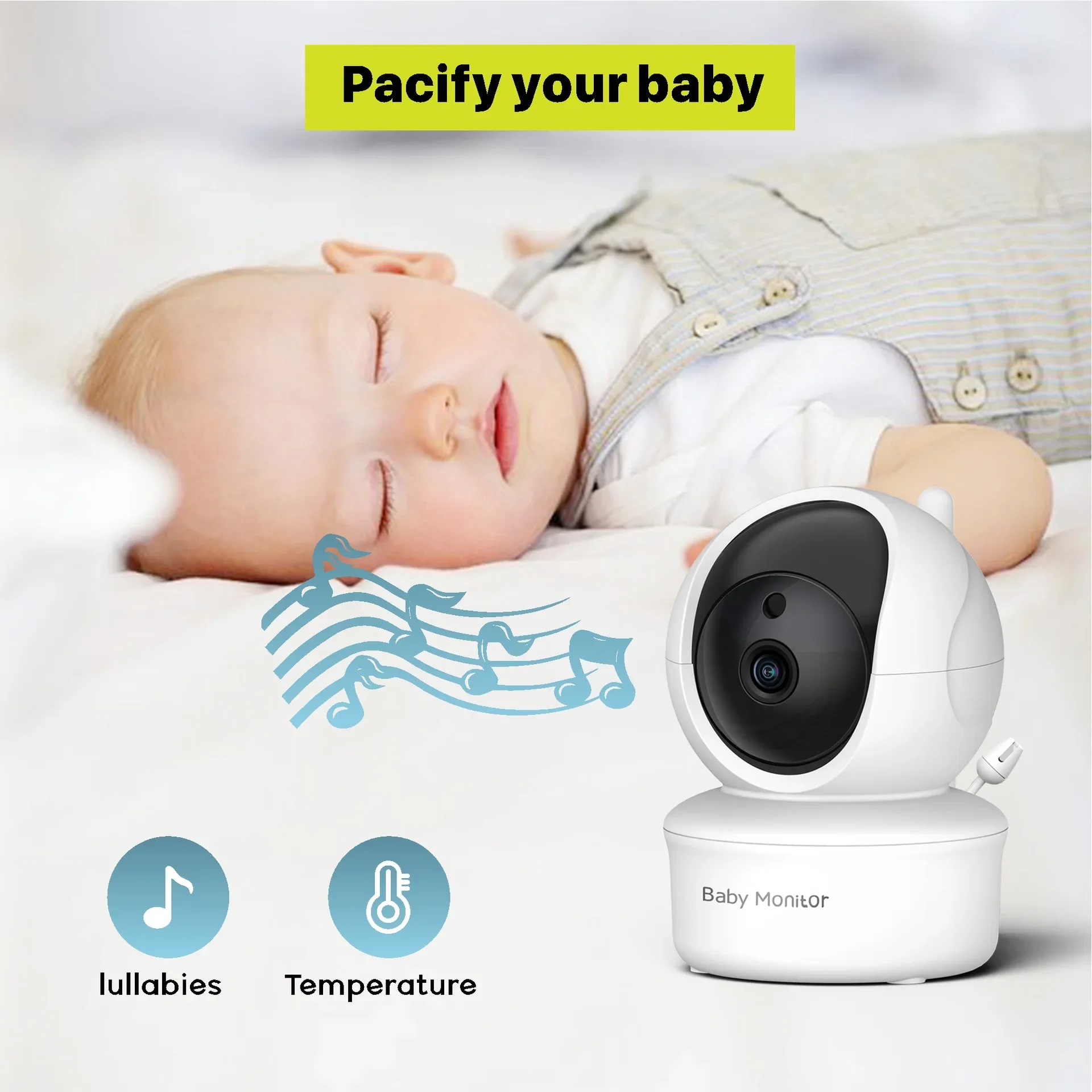 5,0 Zoll Video-Baby-Monitor, m – Audio Hd Music Bewertung und Preis
