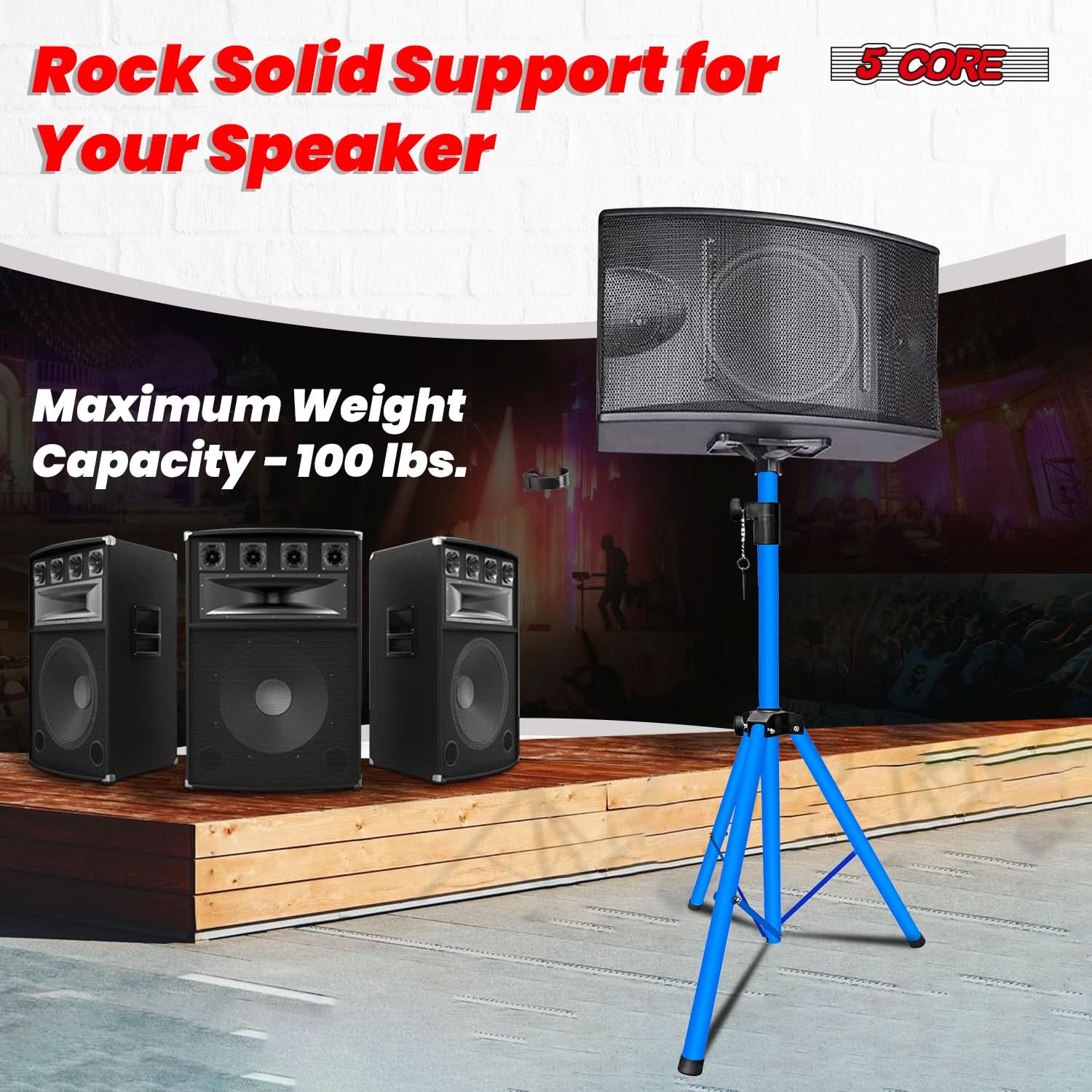5-Kern-Lautsprecherständer, hö – Speaker Stand Tripod Bewertung und Preis