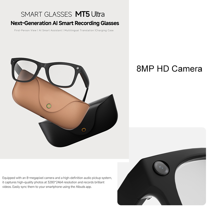 2026 KI-Smart-Brille HD 800W A – Audio Hd Music Bewertung und Preis