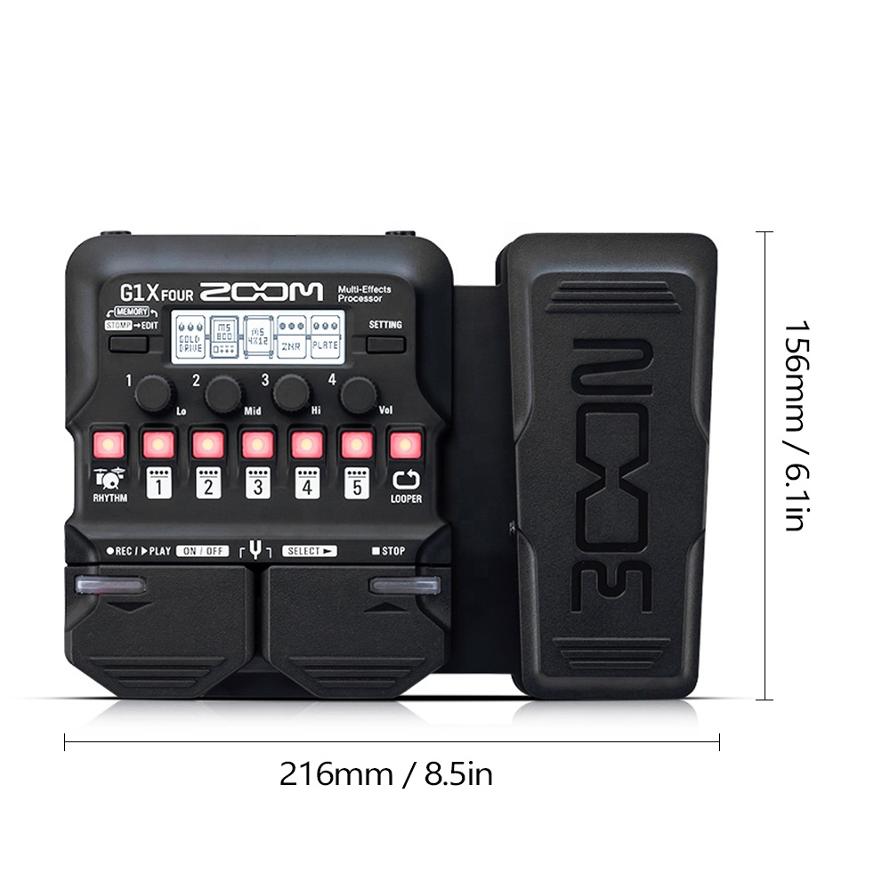 Vier E-Gitarre Multi-Effekt-Pr – Audio Music Effect Bewertung und Preis