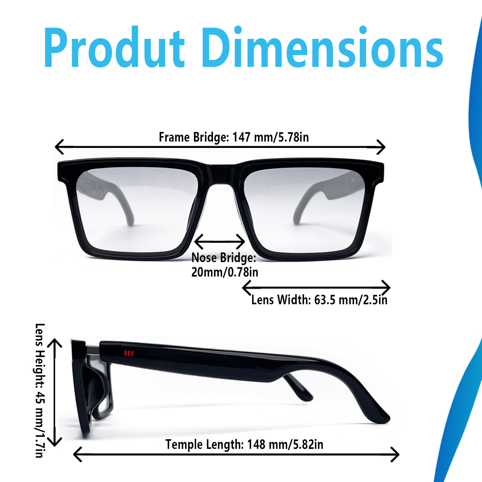 Smarte Audio-Brille mit Echtze – Audio Music Voice Bewertung und Preis
