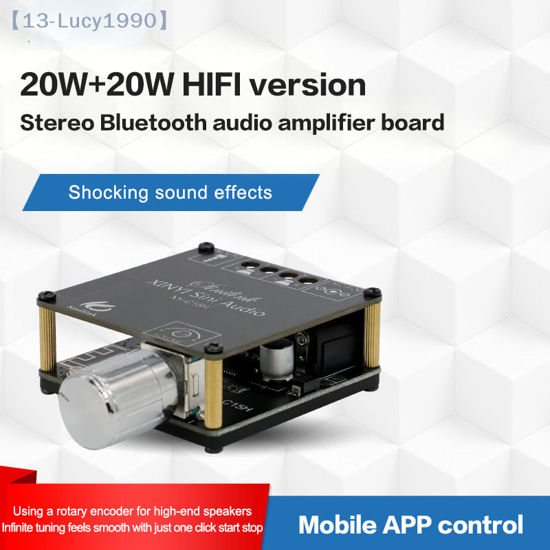 2*20W Bluetooth 5.0 Leistungsv – Audio Music Player App Bewertung und Preis