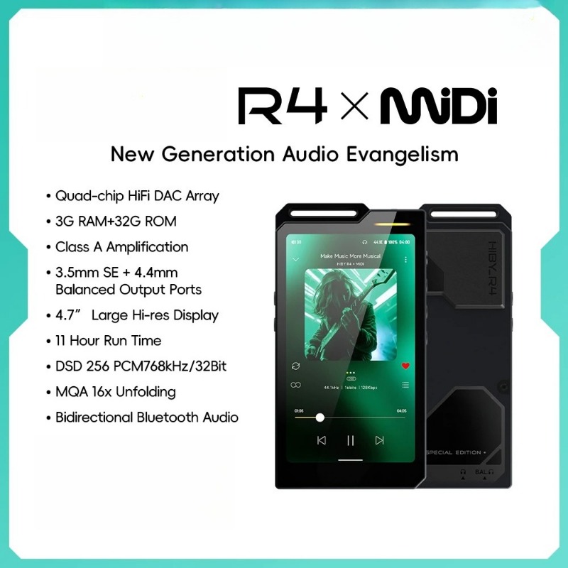 R4 MiDi Version ES9018Q2M*4 An – Audio Music To Mp3 Bewertung und Preis