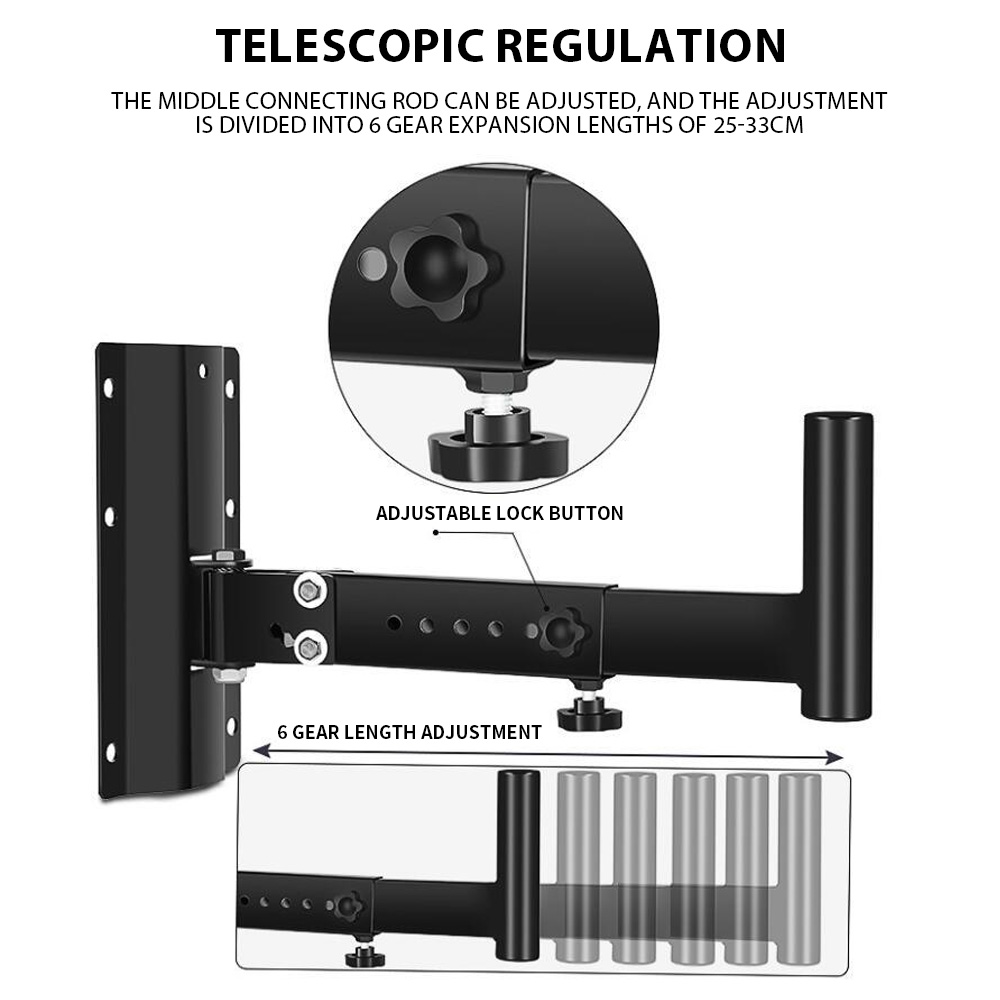 1 Paar Lautsprecher-Wandhalter – Speaker Stand Tripod Bewertung und Preis