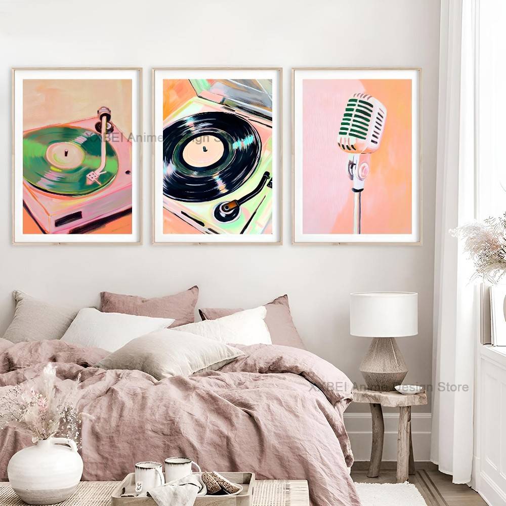 Vintage Audio-Papierposter Han – Audio Music Wallpaper Bewertung und Preis