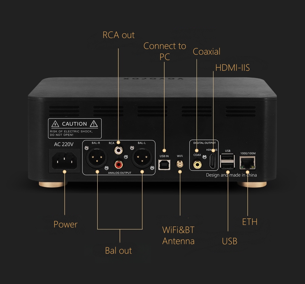 VOVOFOX-HiFi AP05S Verlustfrei – Audio Music To Mp3 Bewertung und Preis