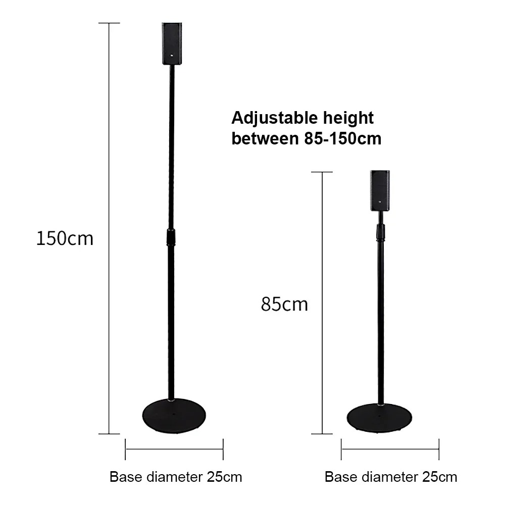 2 Stück Lautsprecher-Bodenstän – Speaker Stand Tripod Bewertung und Preis