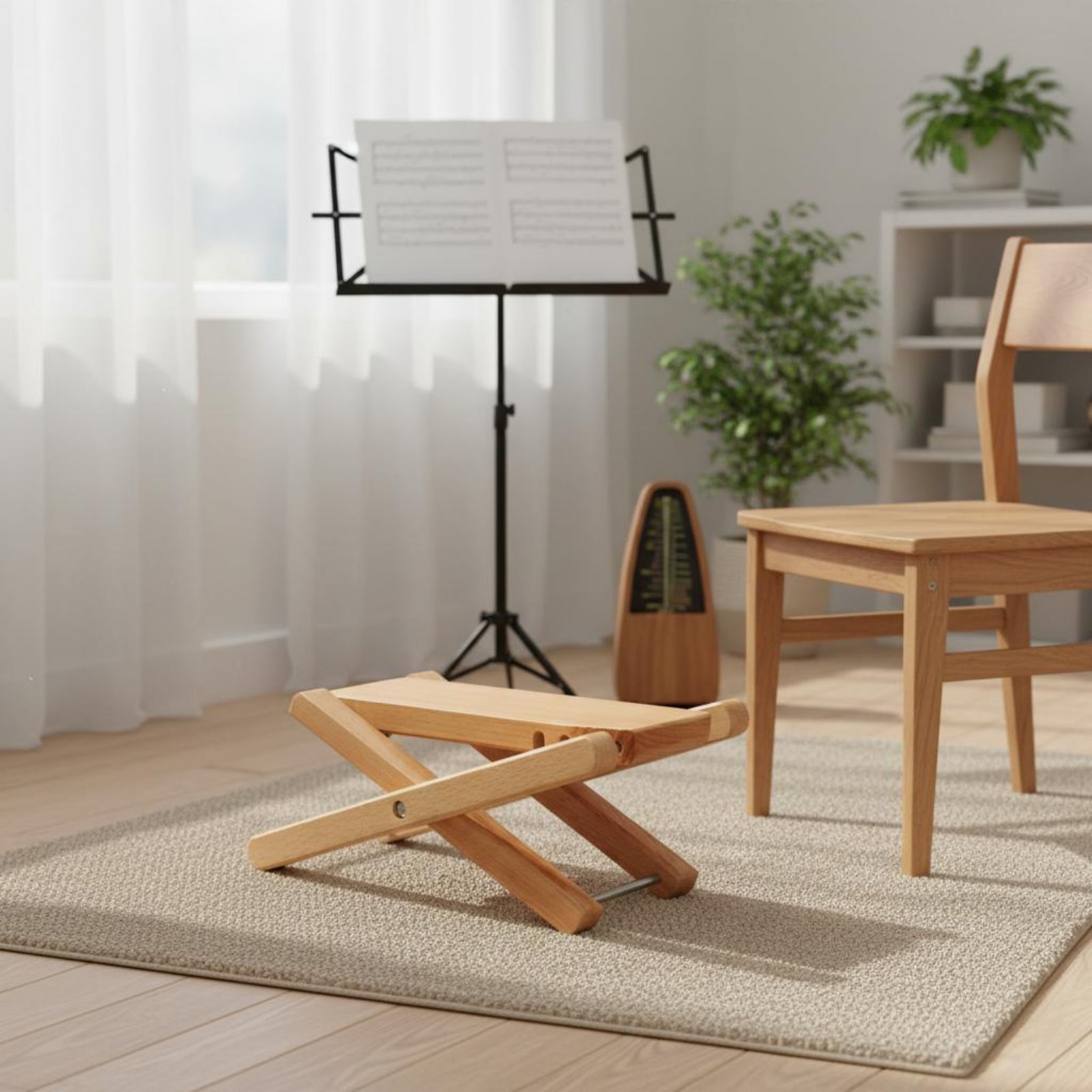 Verstellbare Gitarren-Fußstütz – Music Stand Folding Bewertung und Preis